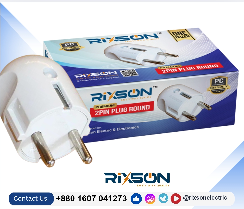 PREMIUM 2PIN PLUG ROUND